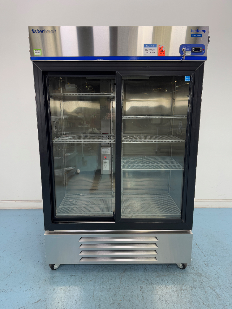 Image of Fisherbrand Isotemp Glass Double Door Refrigerator